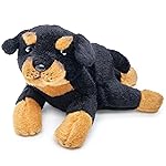 Bearington Lil\' Gunner The Rottweiler Stuffed Animal, 8 Inch Dog Stuffed Animal
