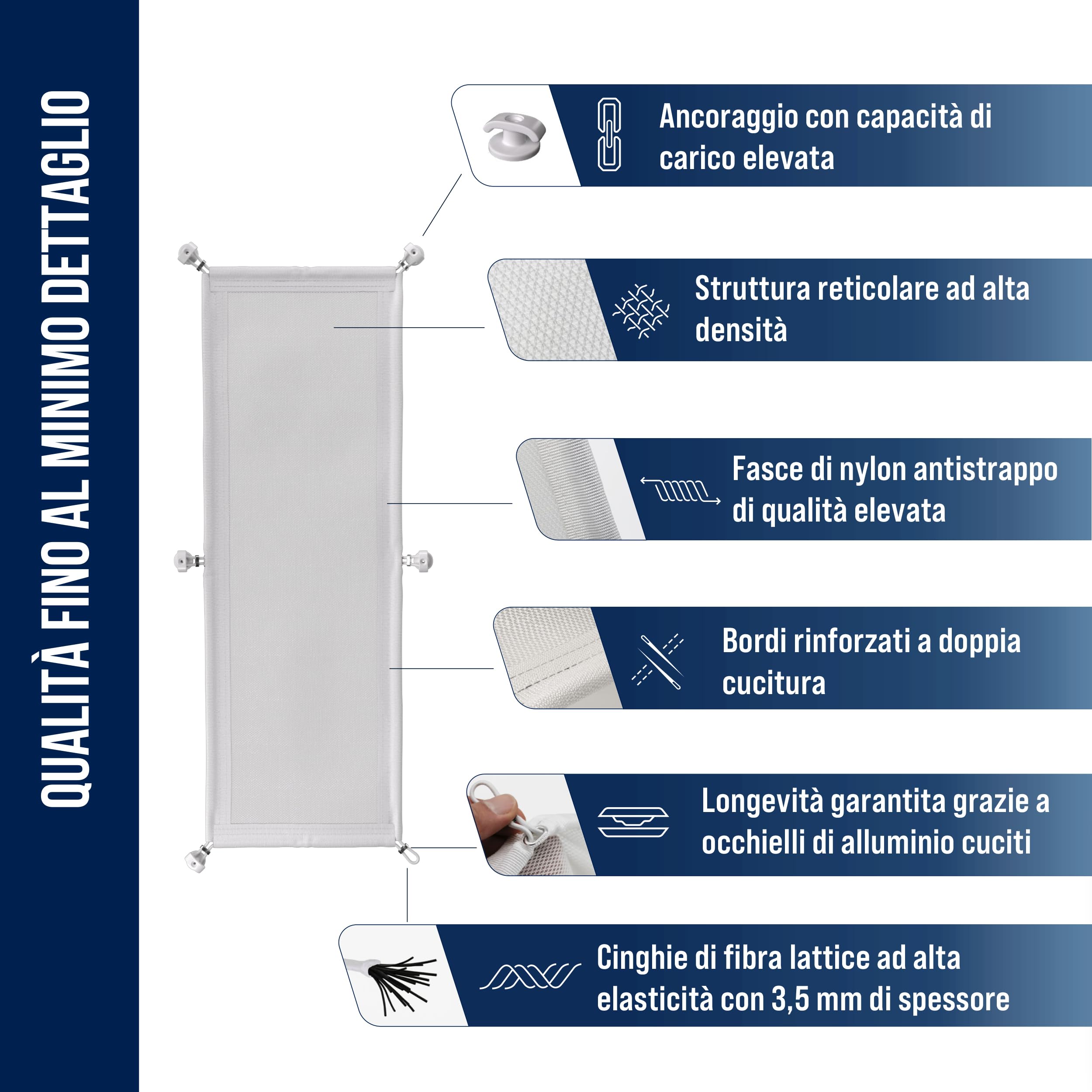 Cable management scrivania - Raccogli cavi scrivania sotto - Porta cavi scrivania - nascondi cavi scrivania - Organizer cavi scrivania - Passacavi scrivania - canalina passacavi scrivania (bianco)