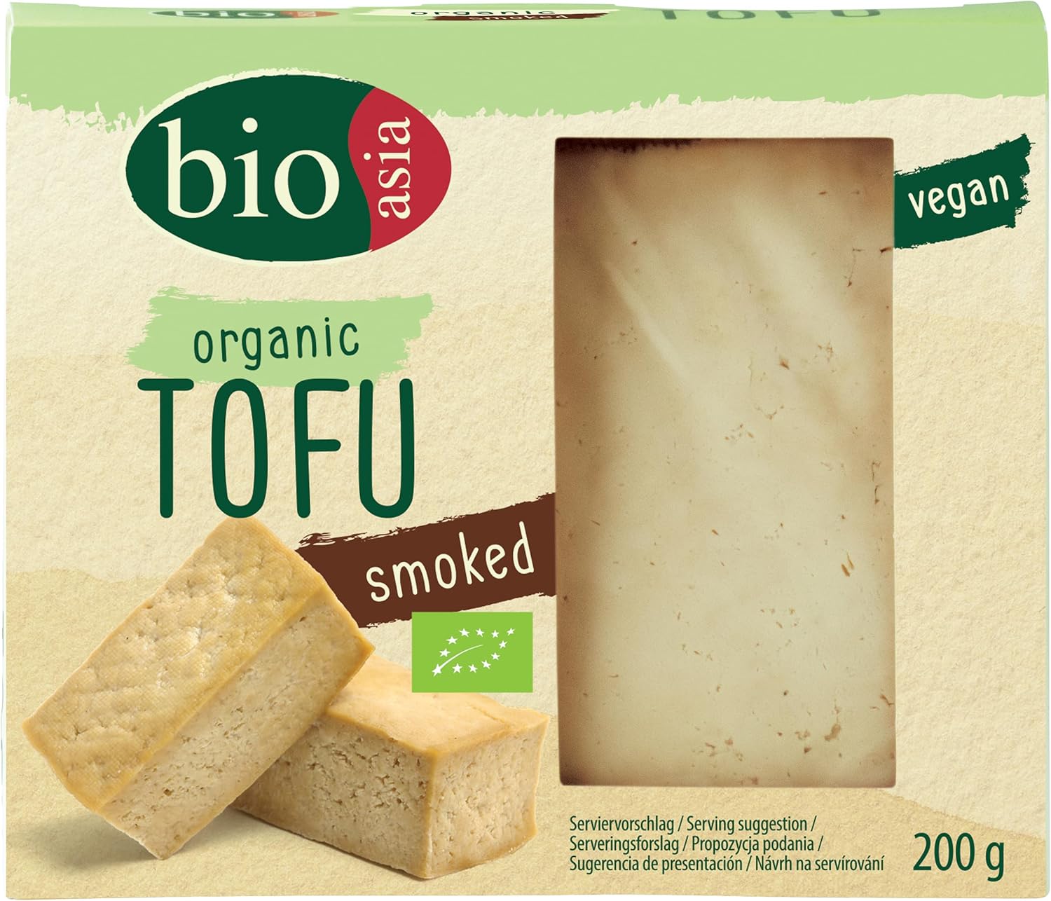 BIOASIA Tofu ecológico ahumado - 1 x 200 g