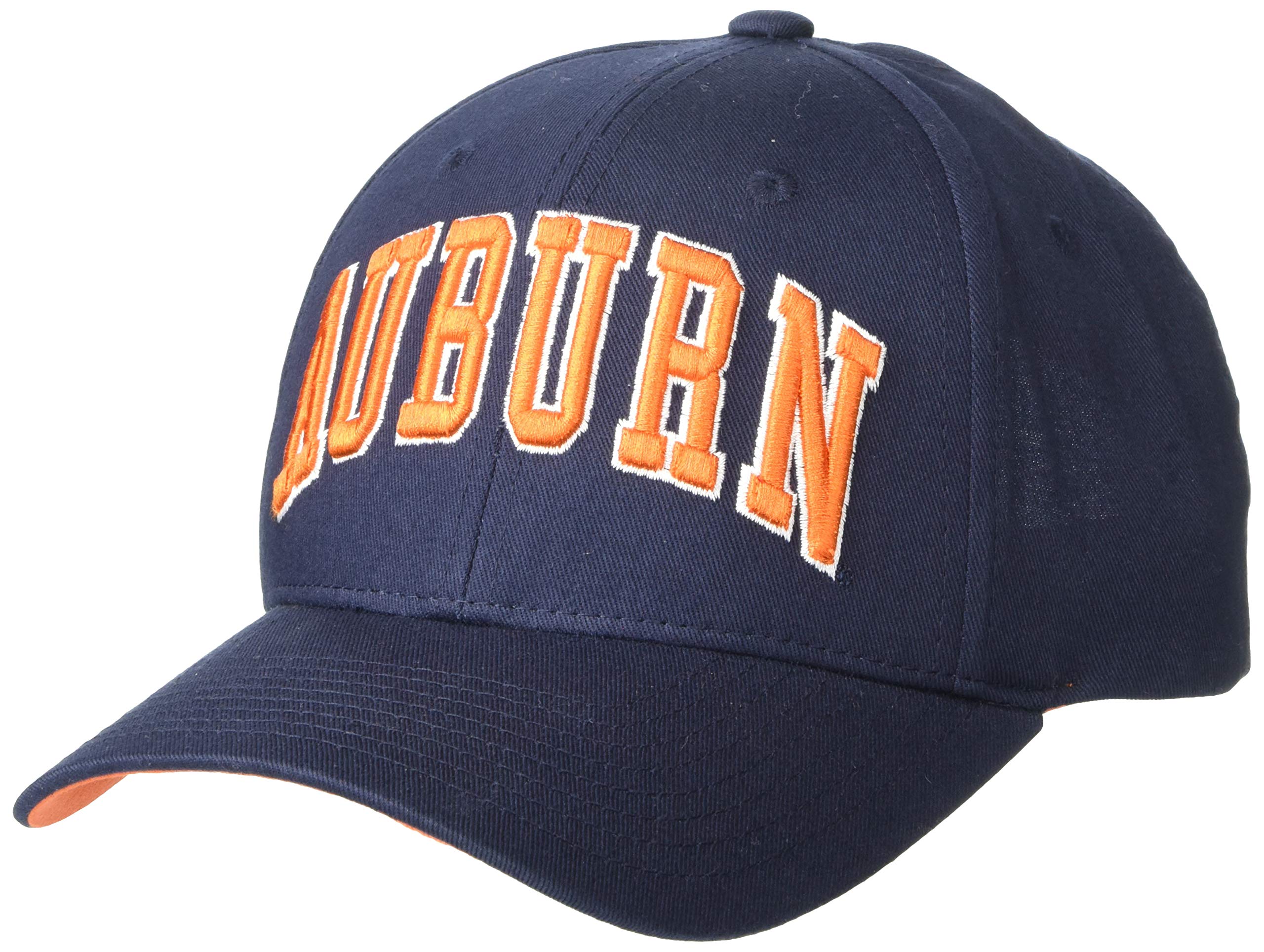 NCAA Auburn Tigers Mens Broadway Cotton Hat, Primary Team Color, Adjustable