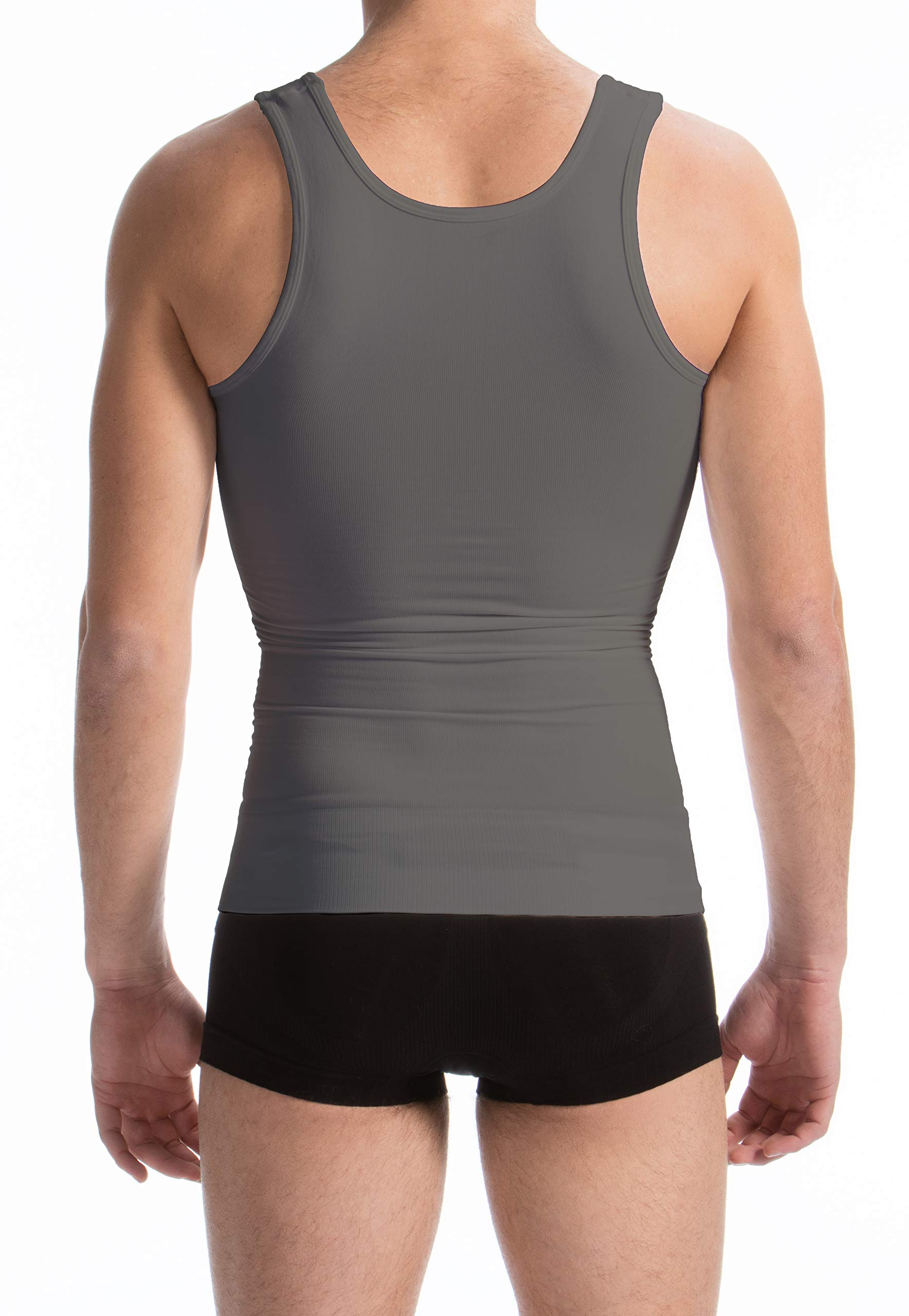 FarmaCell Canottiera Contenitiva Uomo, Compressione Totale Petto e Addome, Intimo Modellante in Cotone, Made in Italy, 418