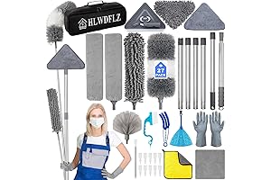 27-Piece Microfiber Duster Kit for Effortless Dhouse Cleaning