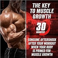 Vista 5 de Myogenix Aftershock post entrenamiento, polvo de proteína de suero de crecimiento muscular Proteína de suero anabólico y carbohidratos