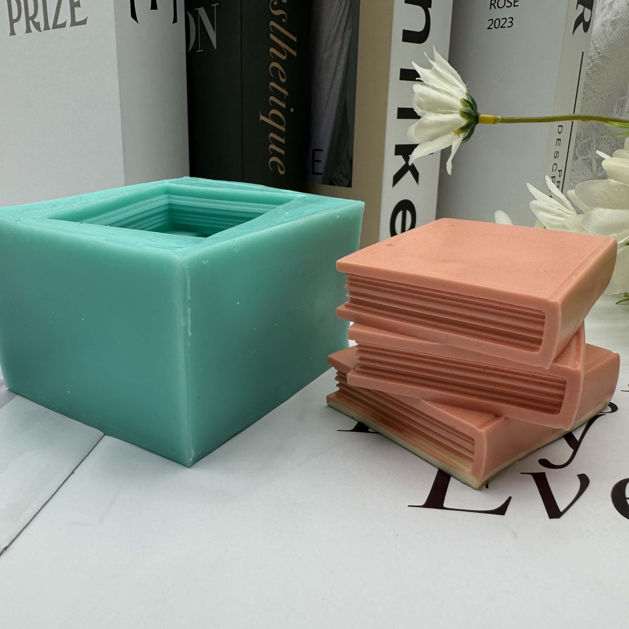 3D-Form für Seife, Handarbeit, Kerze, Wachs, Schmelzformen, Mousse, Kuchen, Aromatherapie, Gips, Kunstharz, Basteln, Silikonform