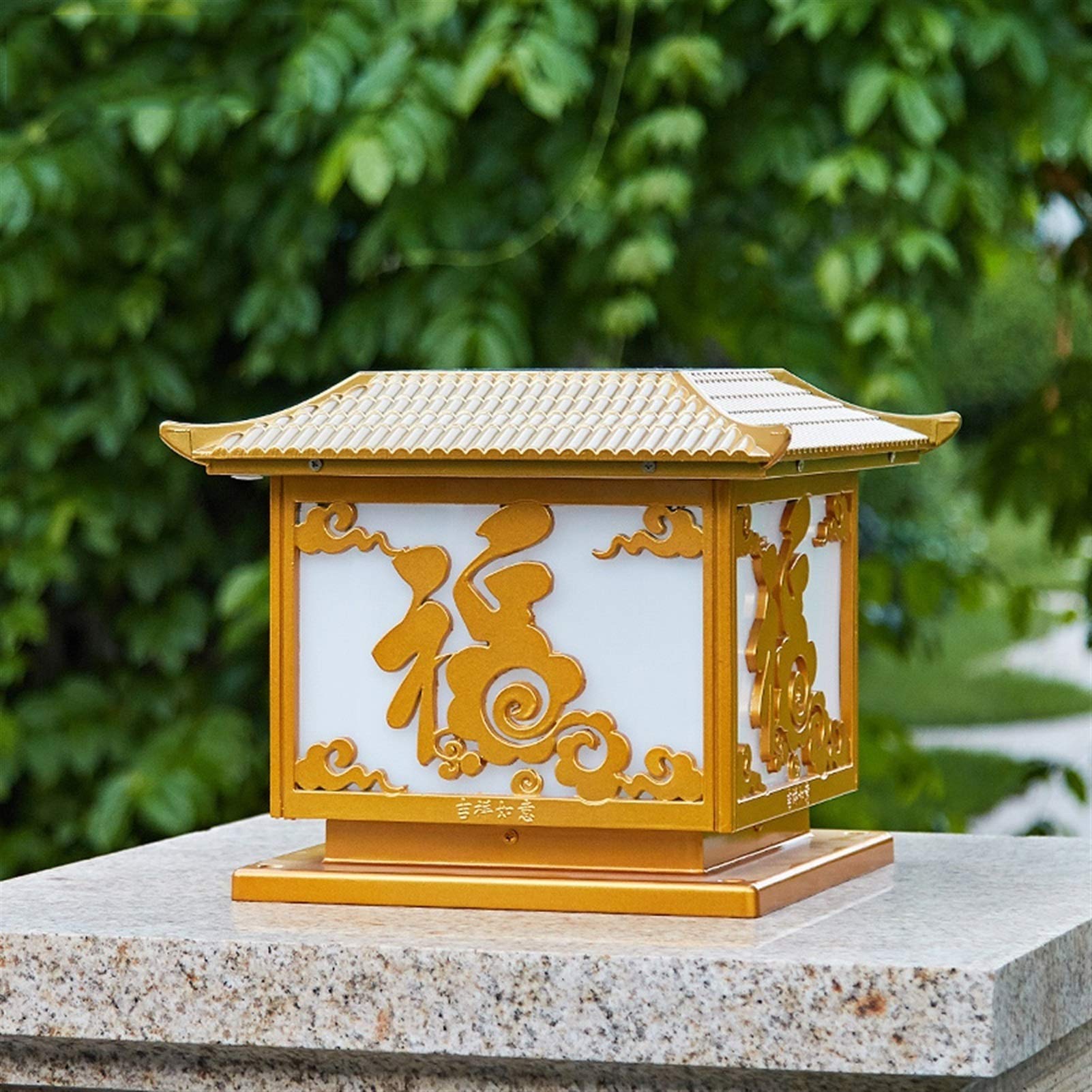 Eclairage exterieur etanche jardin cour applique murale solaire led