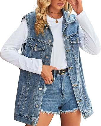 Gilet in cotone e lana con bottoni volpe