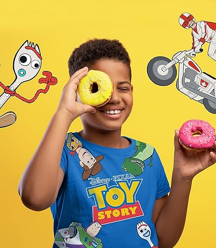 Miniatura 3 de Camiseta Toy Story Pixar (Sets) Woody Buzz Lightyear Jessie Rex Hamm MrPotato Forky Slinky Dog Ropa para Niños PequeñosRopa para Cumpleaños