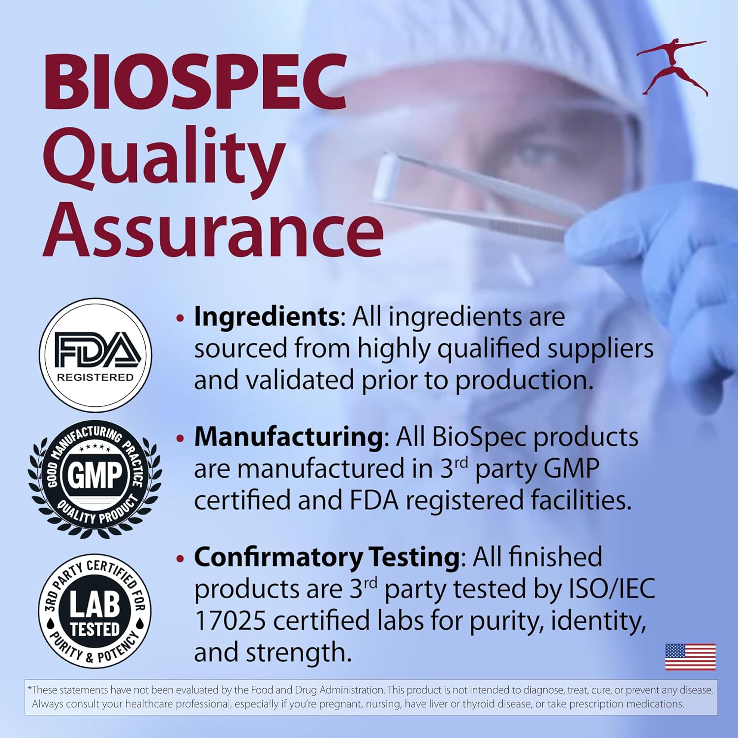 BIOSPEC NUTRITIONALS Probiotic-5 – Broad-Spectrum Probiotic Complex w/ 5 Billion Microorganisms and 5 Unique Strains per Capsule