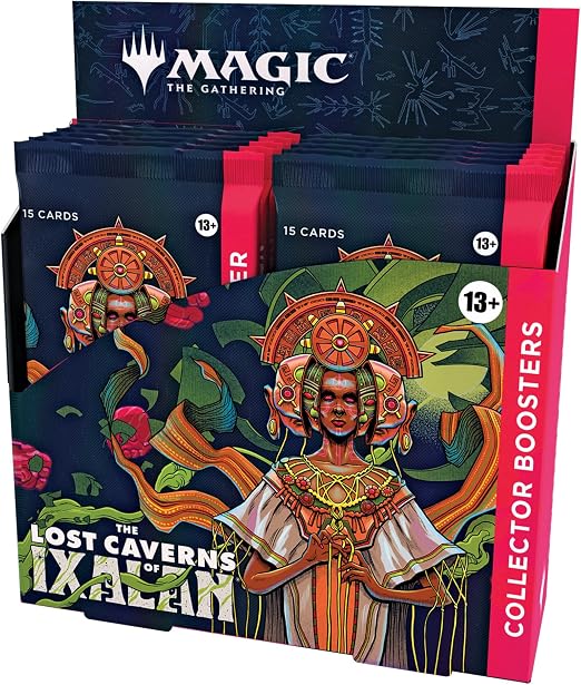 mtg lost caverns of ixalan draft booster box MTG The Lost Caverns of Ixalan - Collector Booster Sample Pack - FACTORY SEALED