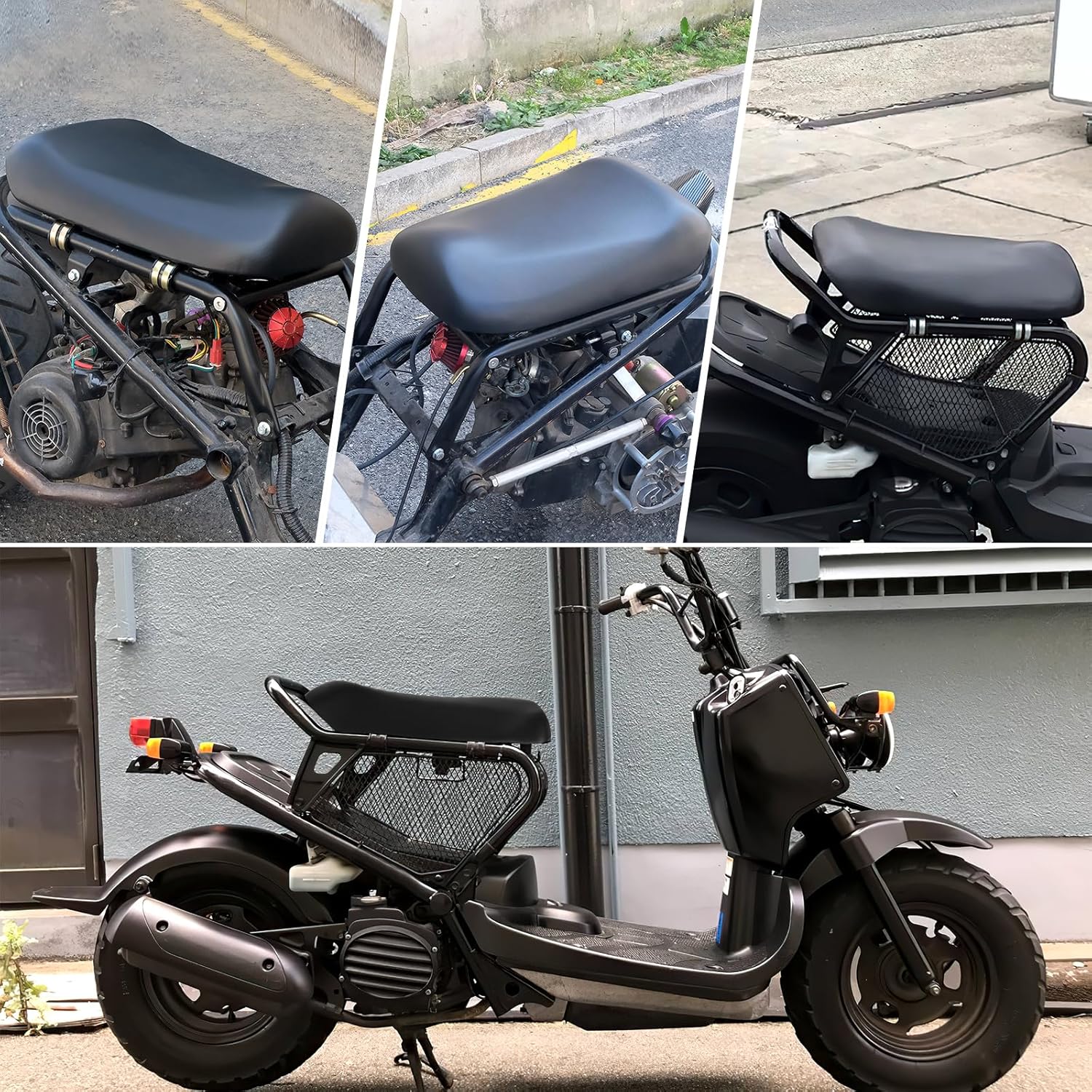 For Honda Ruckus Seat Smooth Shock Absorption Seat Suitable for Honda Ruckus Zoomer NPS50 Motorcycle Accessories