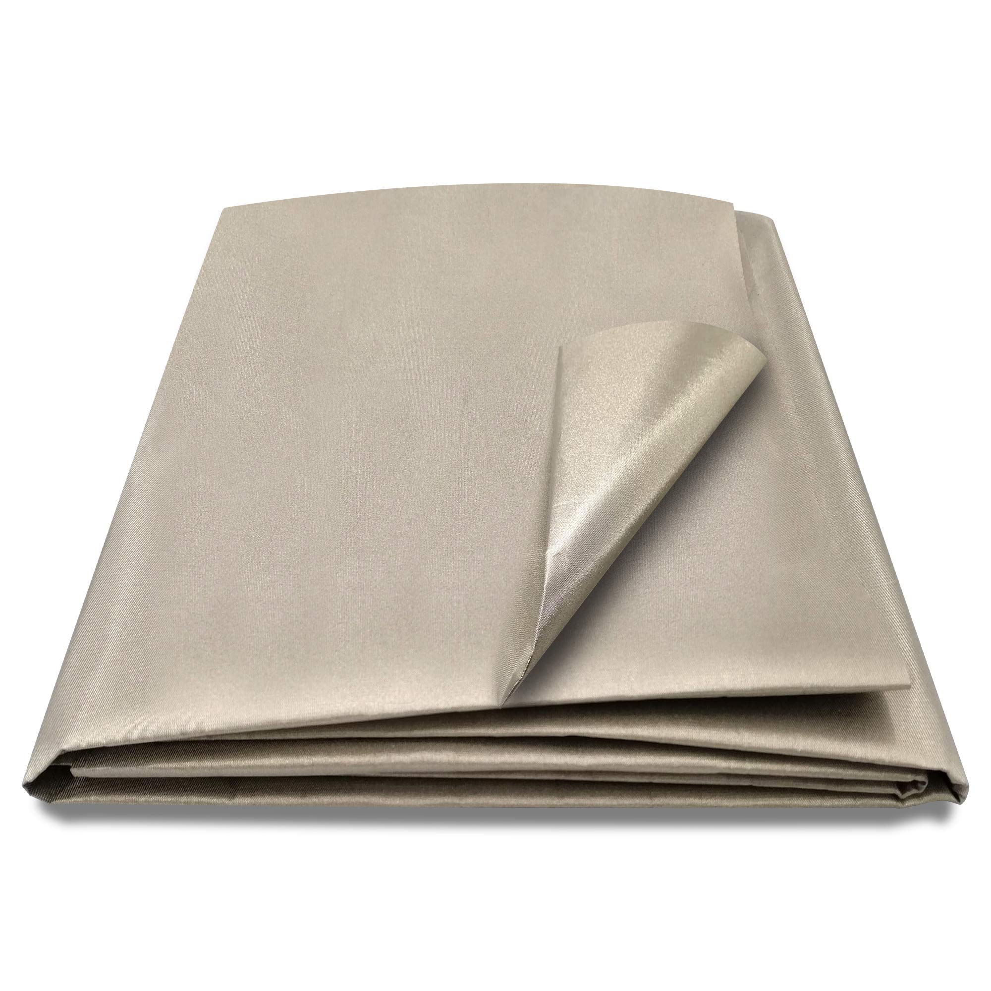 JJ CARE Faraday Fabric 44"x39”, Upgraded Faraday Cloth with Free 1"x24