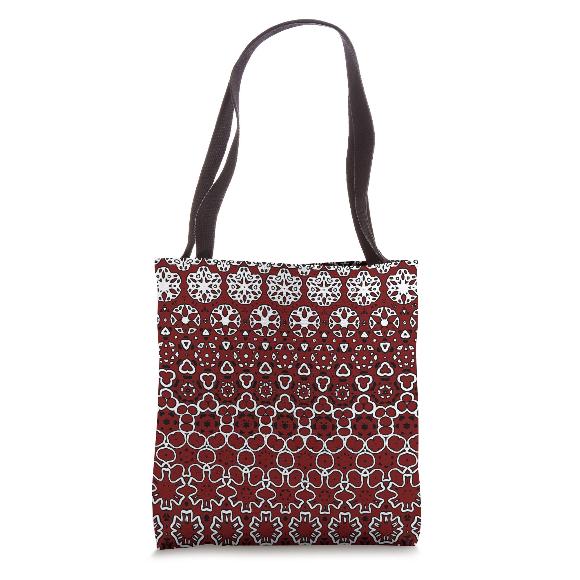 Stylish Eastern ArtTraditional Sindhi Ajrak Eastern Ethnic Pattern Design Tote Bag