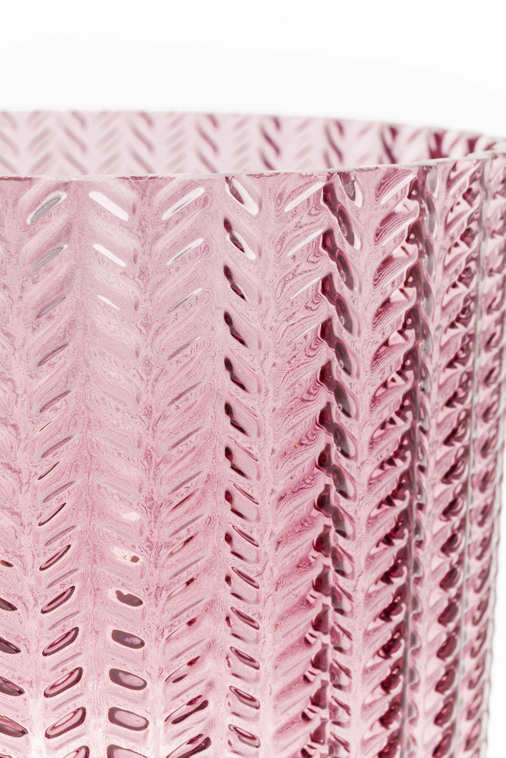 Kare Design Vase Barfly Berry, Rose et Or, Verre, Pour Fleur, Arrangements Floraux, Decoratif, Deco Intérieur, Décoration Chambre, Salon, Couloir, Cadeau, 25x18x18cm