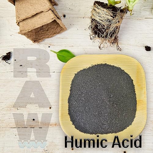 Miniatura 3 de RAW Ácido húmico 2oz - 59% con 4% de potasio - Supercarga la fertilidad del suelo, el crecimiento de las plantas y los rendimientos