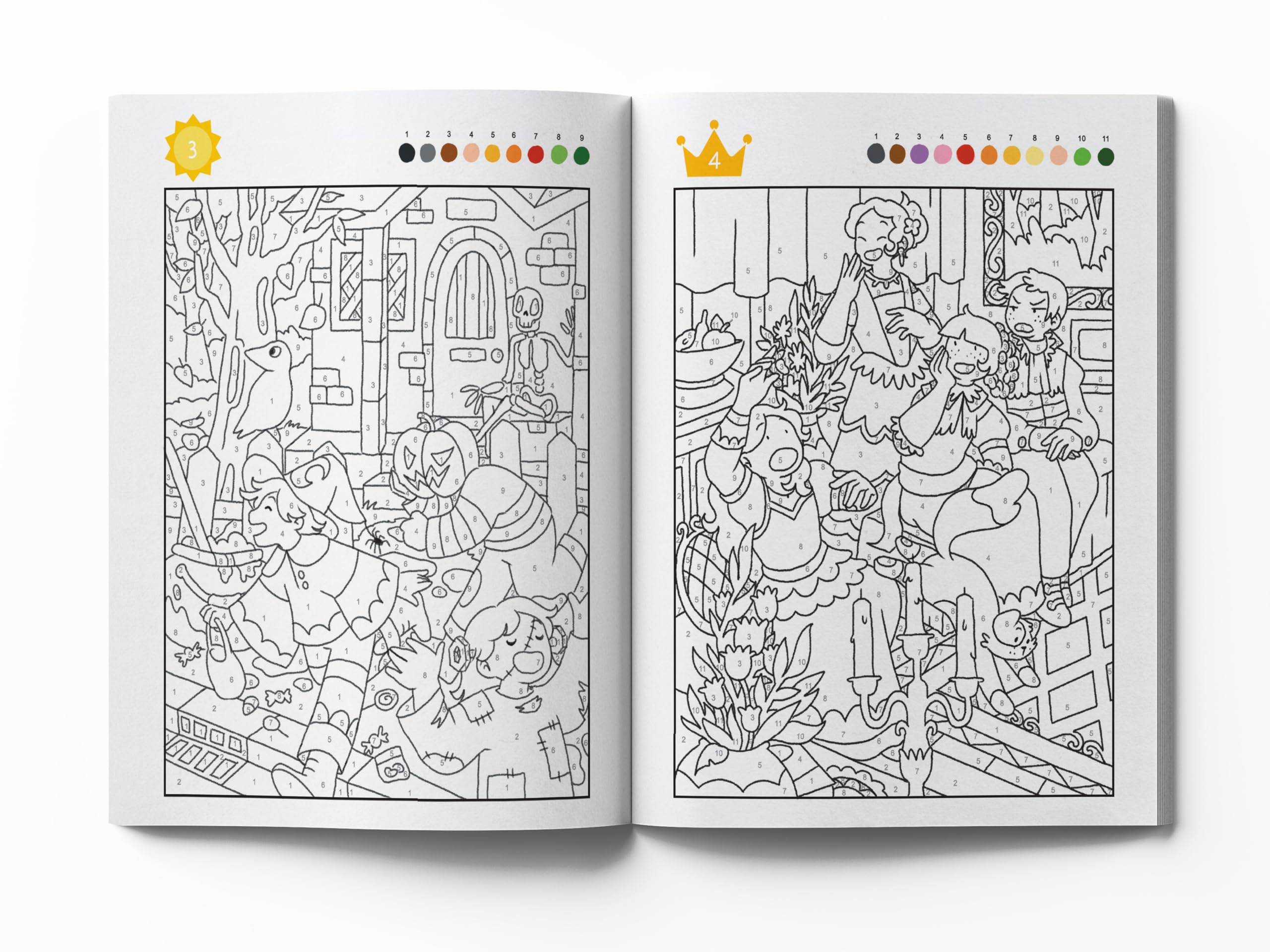 Mes 300 coloriages au numéro: Avec 1 crayon multi-mines offert
