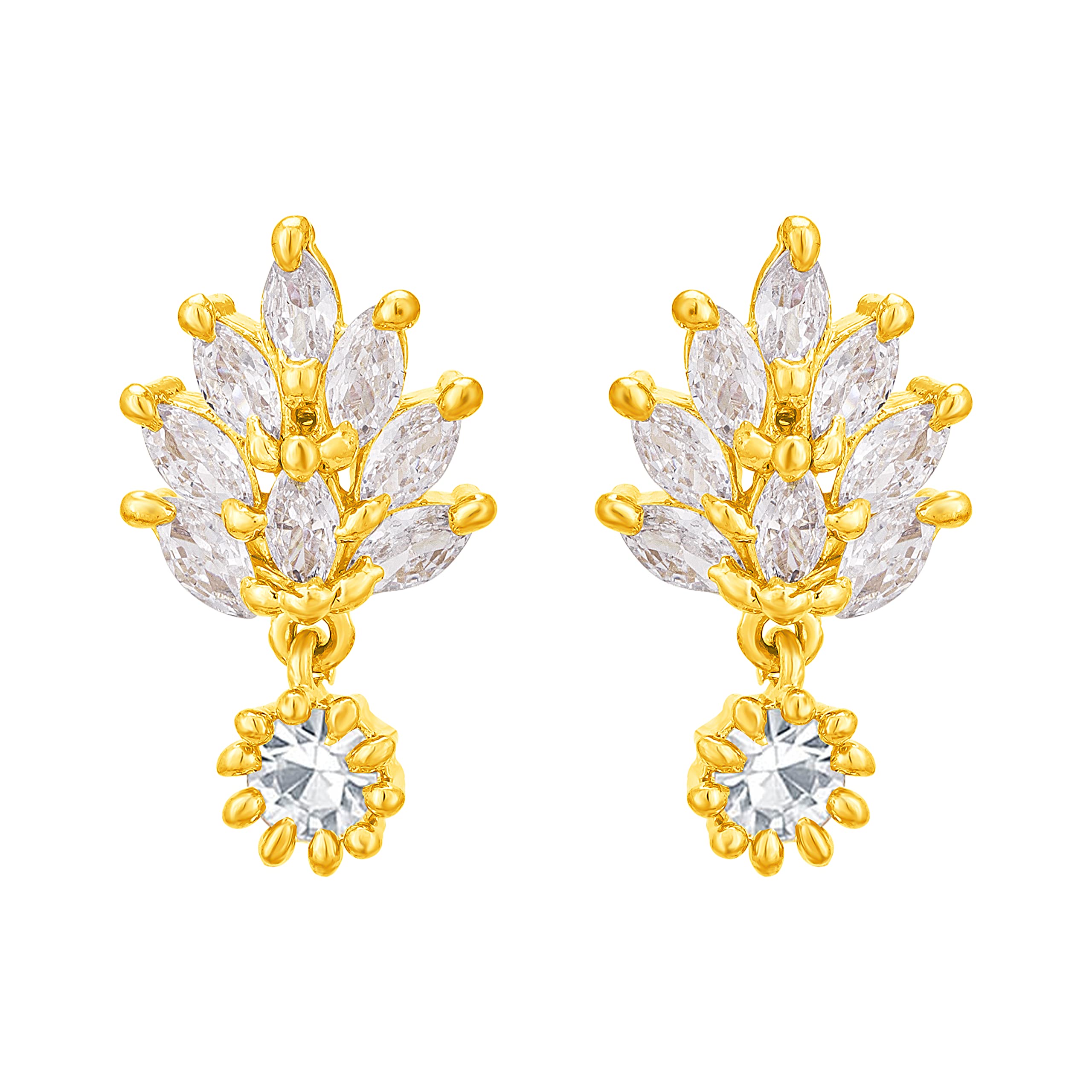 Sukkhi Fine Gold Plated Drop Earring For Women (E101807)