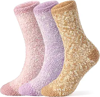 Litfun Fuzzy Socks for Women
