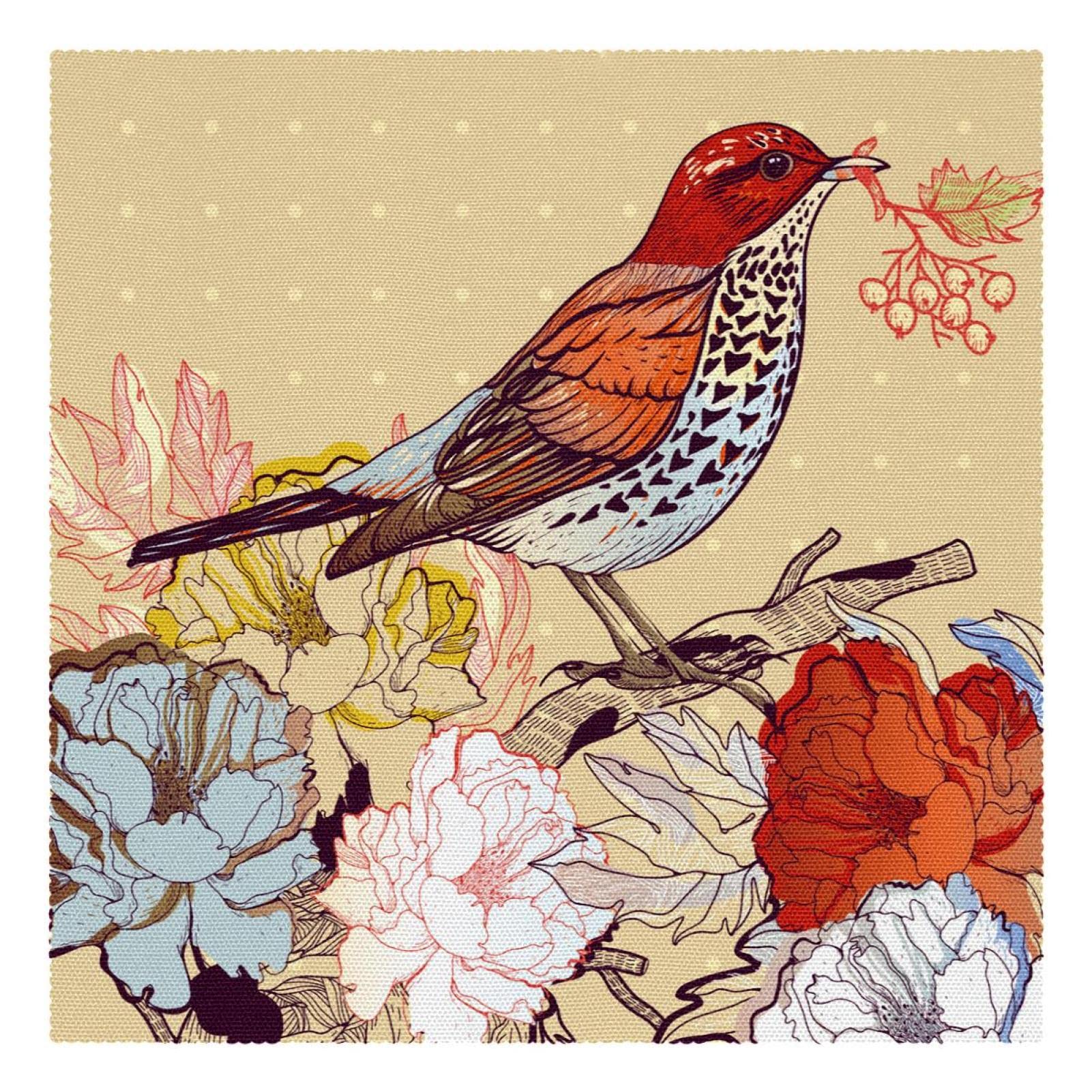 Lot De 2 Sets De Table Résistants à La Chaleur - Lavables - Décoration Pour Cuisine, Salle à Manger, Fêtes, Table - 30,5 X 45,7 Cm