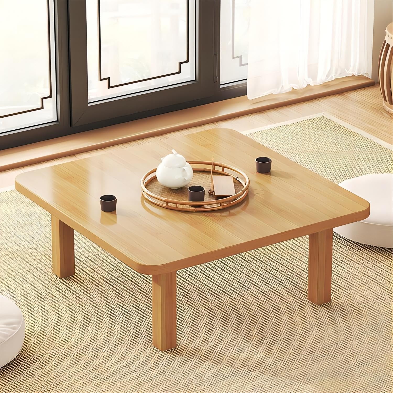 竹製正方形座卓 竹製正方形座卓 竹製正方形座卓 Amazon.co.jp: N/A 多