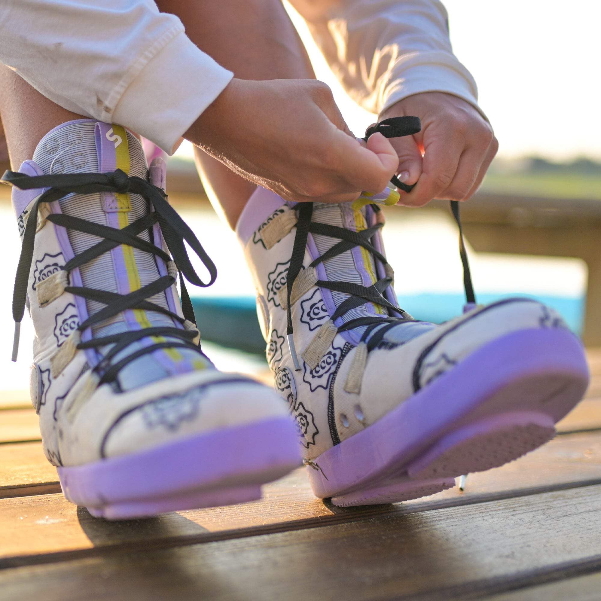 Slingshot Sports 2024 Copycat Wakeboard Bindings Size 7