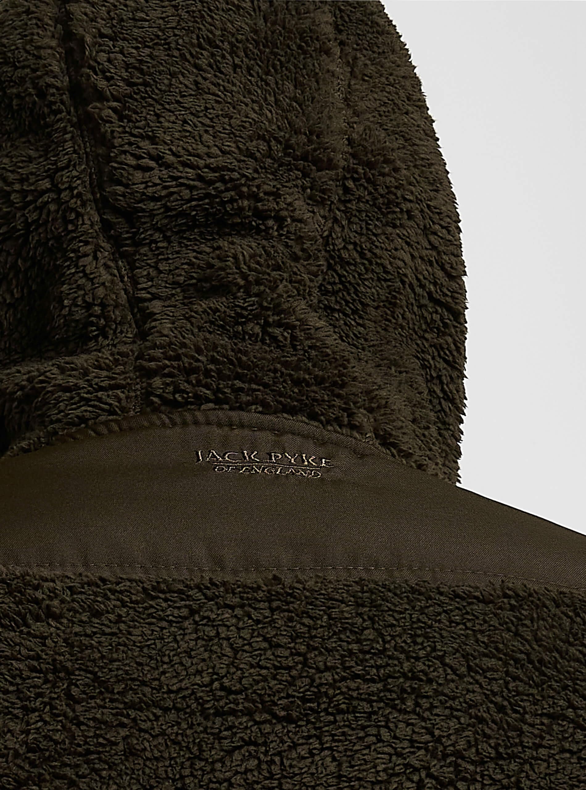 JACK PYKE Sweat à capuche en polaire Sherpa à manches longues Gen 2 Camel