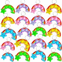 rencilerin Do um G n  Hediyesi 24 Paket Toplu G kku a  Push Fidget Kabarc k Mini Pop Fidget Yeti kinler ve  ocuklar i in, K k Yaz Partisi Malzemeleri ve S n f  rencileri Kabarc k  d l