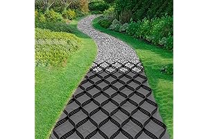 2 Inch Thick Gravel Ground Grid 6.5 x 16.5ft - Geo Grid Driveway