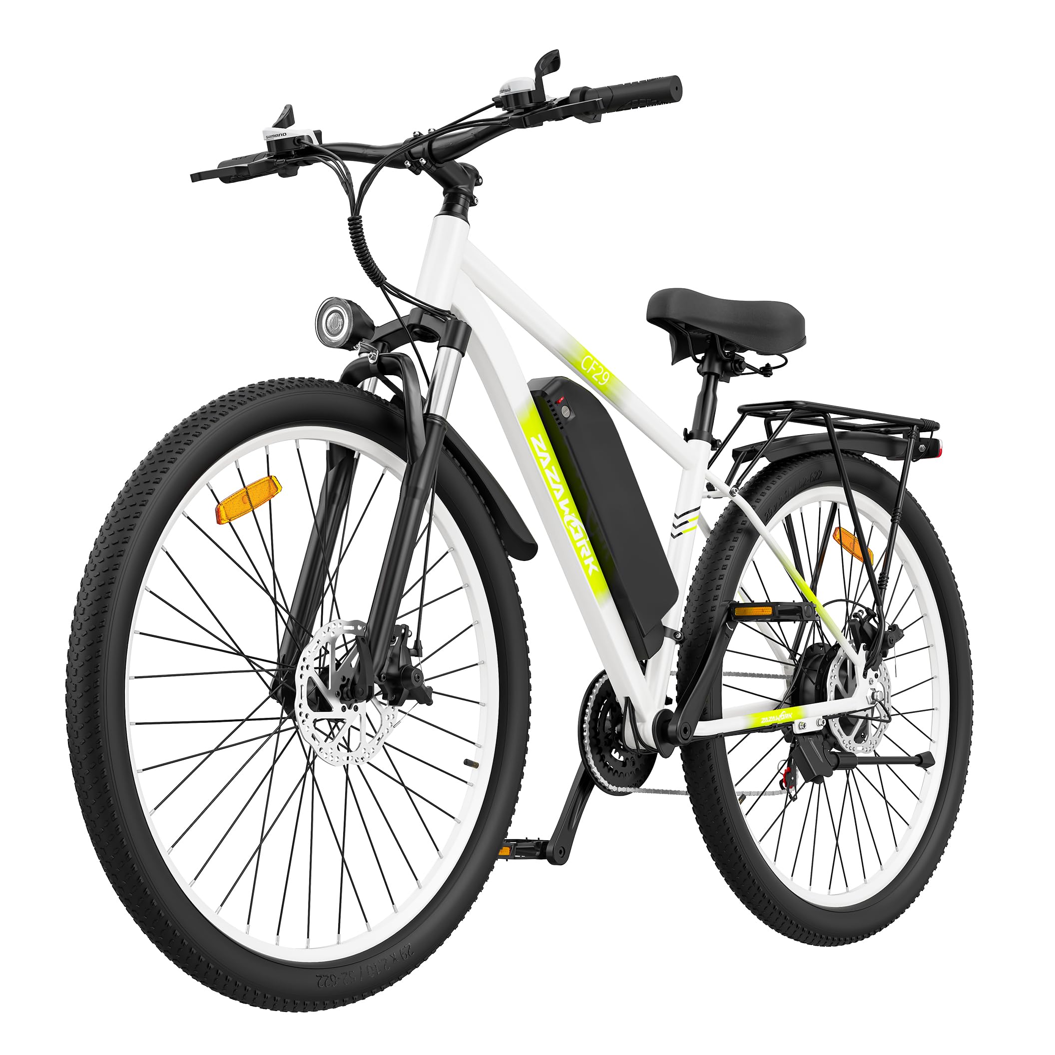 CF29 Mountain Bike Elettrica Uomo 29 Pollici, 250W Bicicletta Elettrica, Batteria 48V 15Ah fino a 100 km, 45 Nm, Cambio 21 Velocità, Freni a Disco, per Pendolarismo, E Montagna