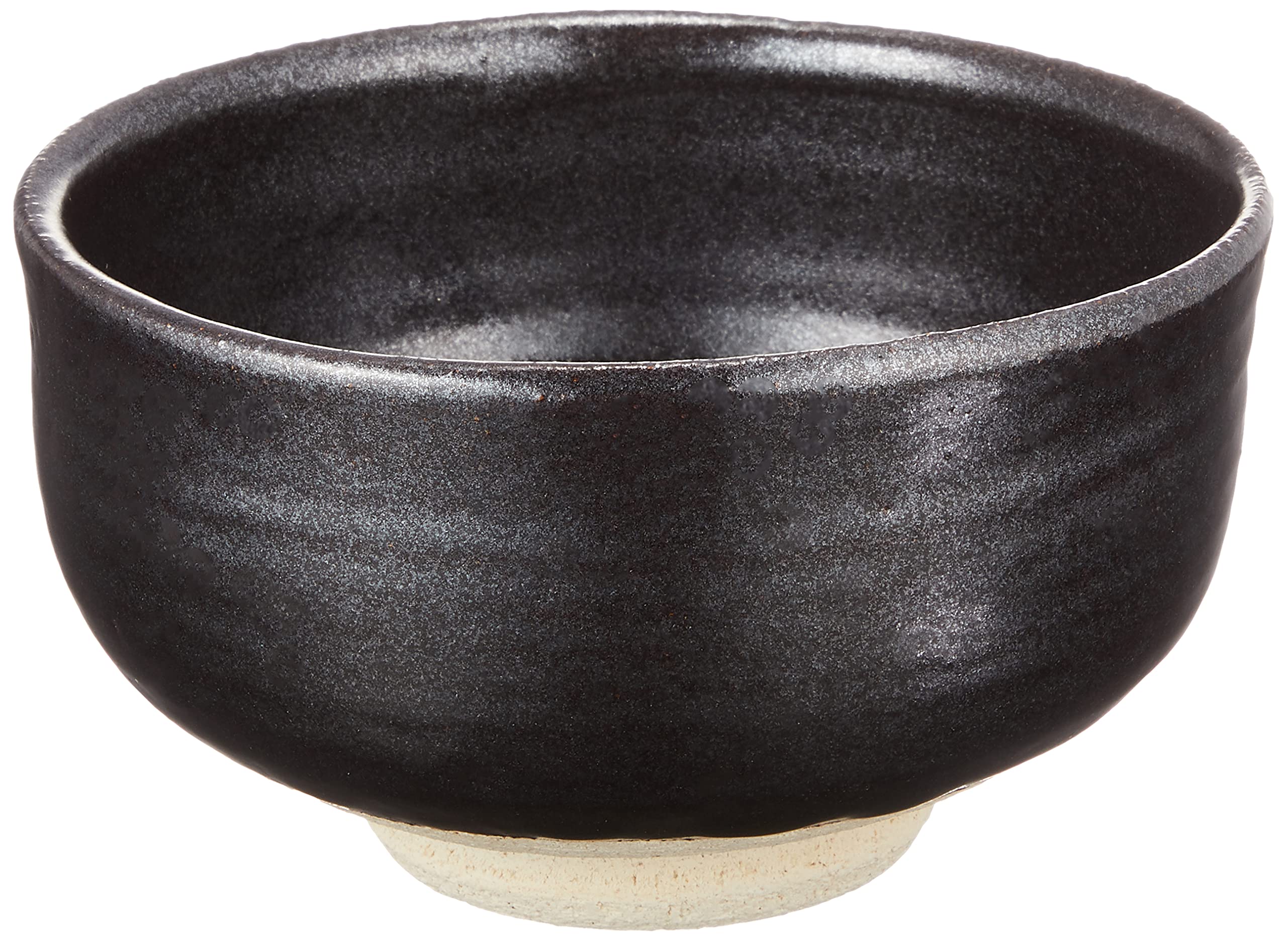 Amazon｜萬古焼 風雅な茶器 抹茶碗 陶器 鉄結晶 直径約12cm 日本製  