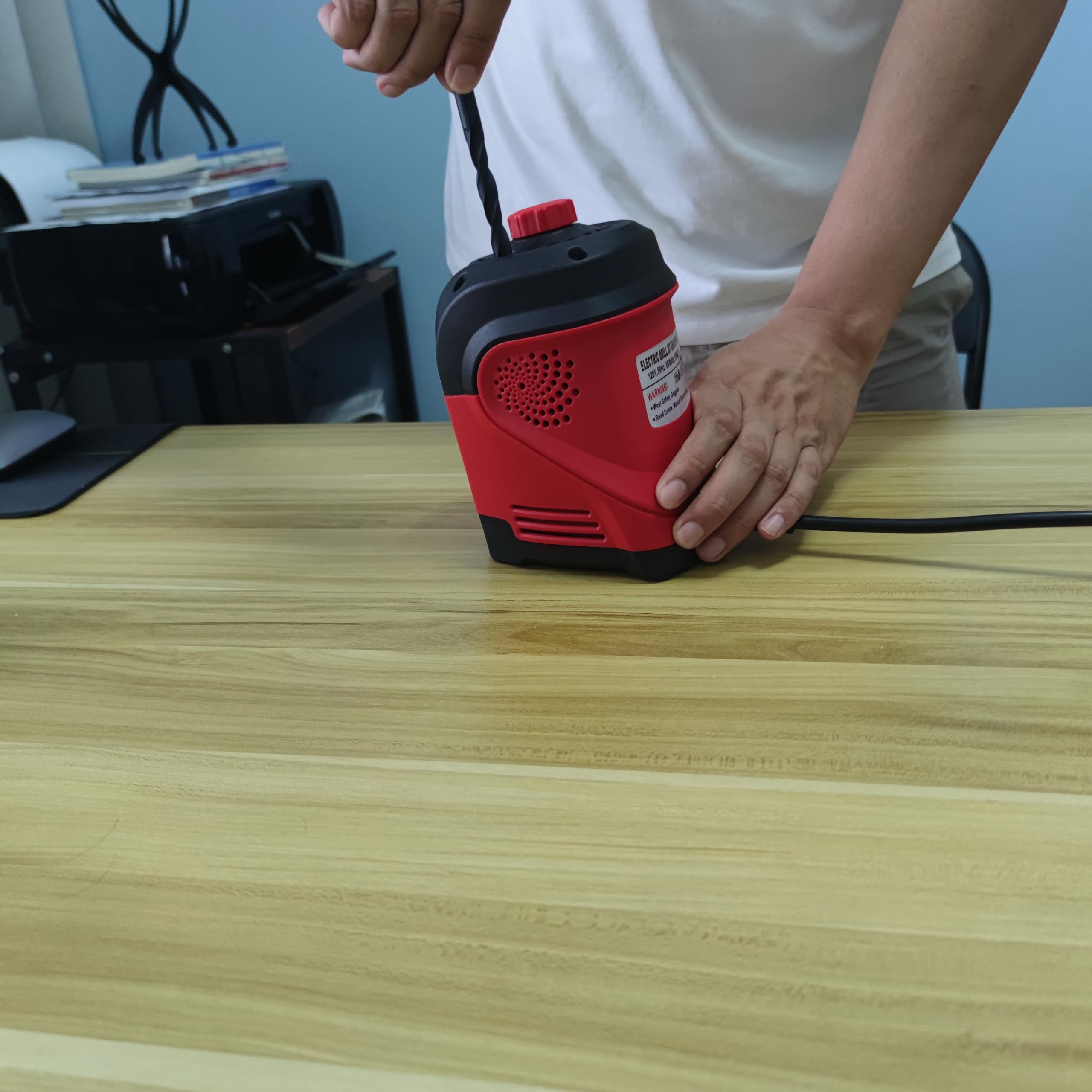 Lijadora eléctrica de 95 W para taladro de 3 mm a 12 mm, afilado de 118 °, taladro eléctrico
