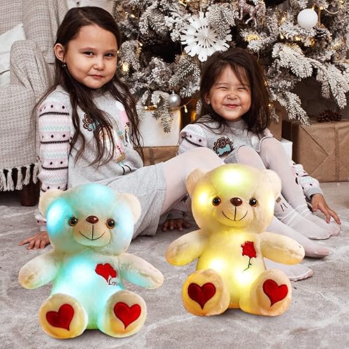 Miniatura 6 de Lopbraa Oso de peluche con corazón regalo romántico para niños mamá niñas niños esposa marido día de San Valentín aniversario cumpleaños Navidad 118