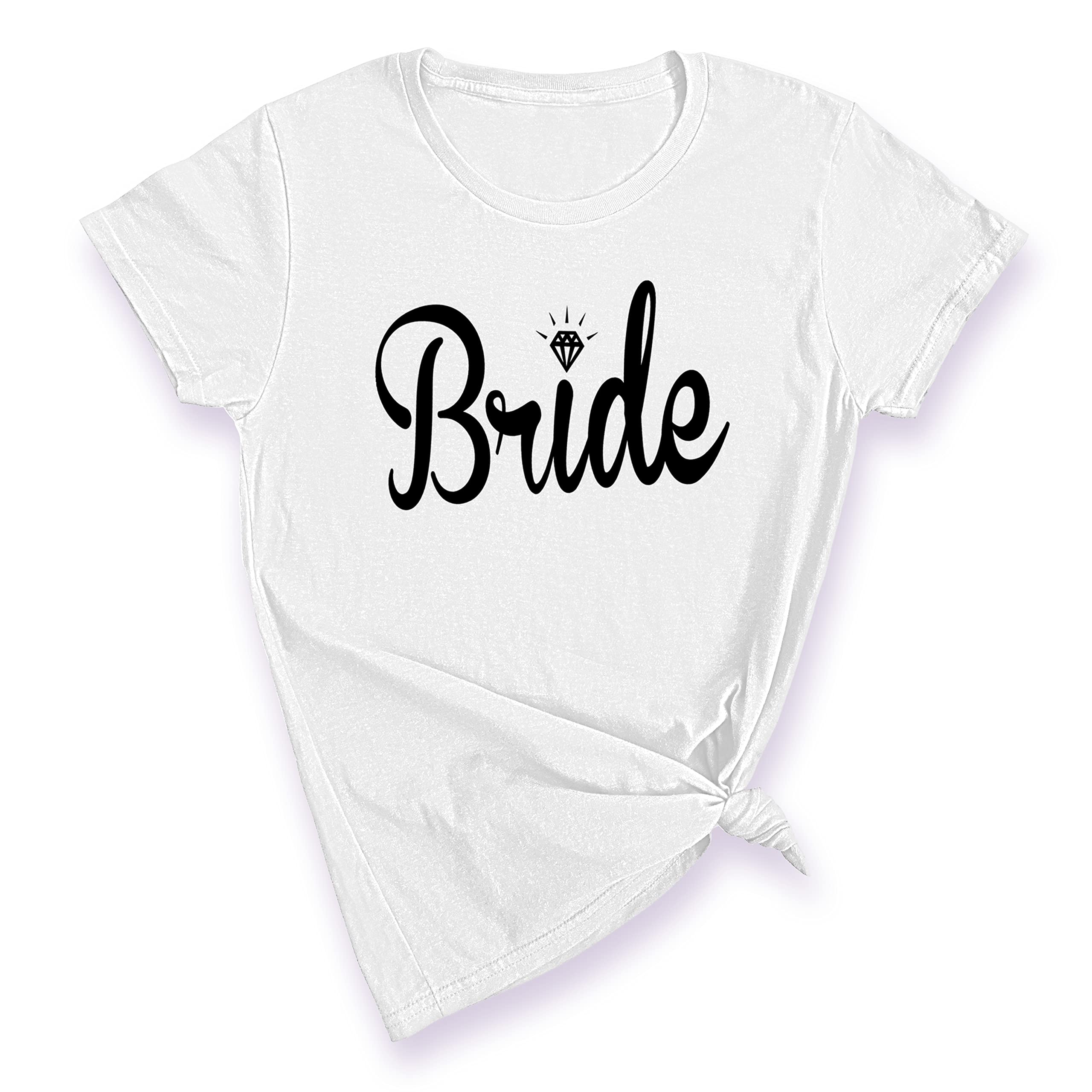 Promotion & BeyondWedding Bride Bachelorette Party Gear Team Group Marriage Proposal Engagement Rehearsal Dinner T-shirt