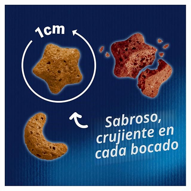 Foto 4 de 8 de Felix - Snacks de la gama Crispies sabor a carne de vaca y pollo para gatos (8 Paquetes) (8 x 45g) (Puede…