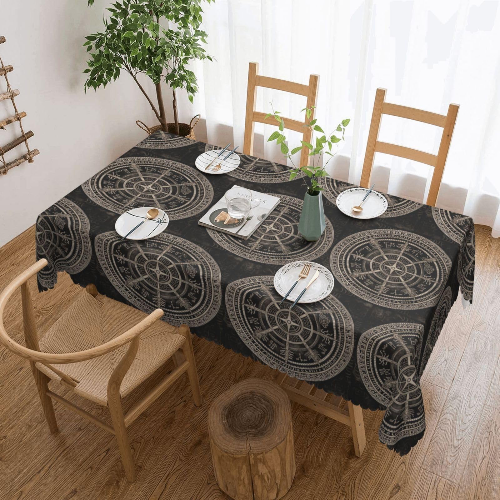 Nappe rectangulaire Helm of Awe pour sublimer vos repas de jardin en extérieur