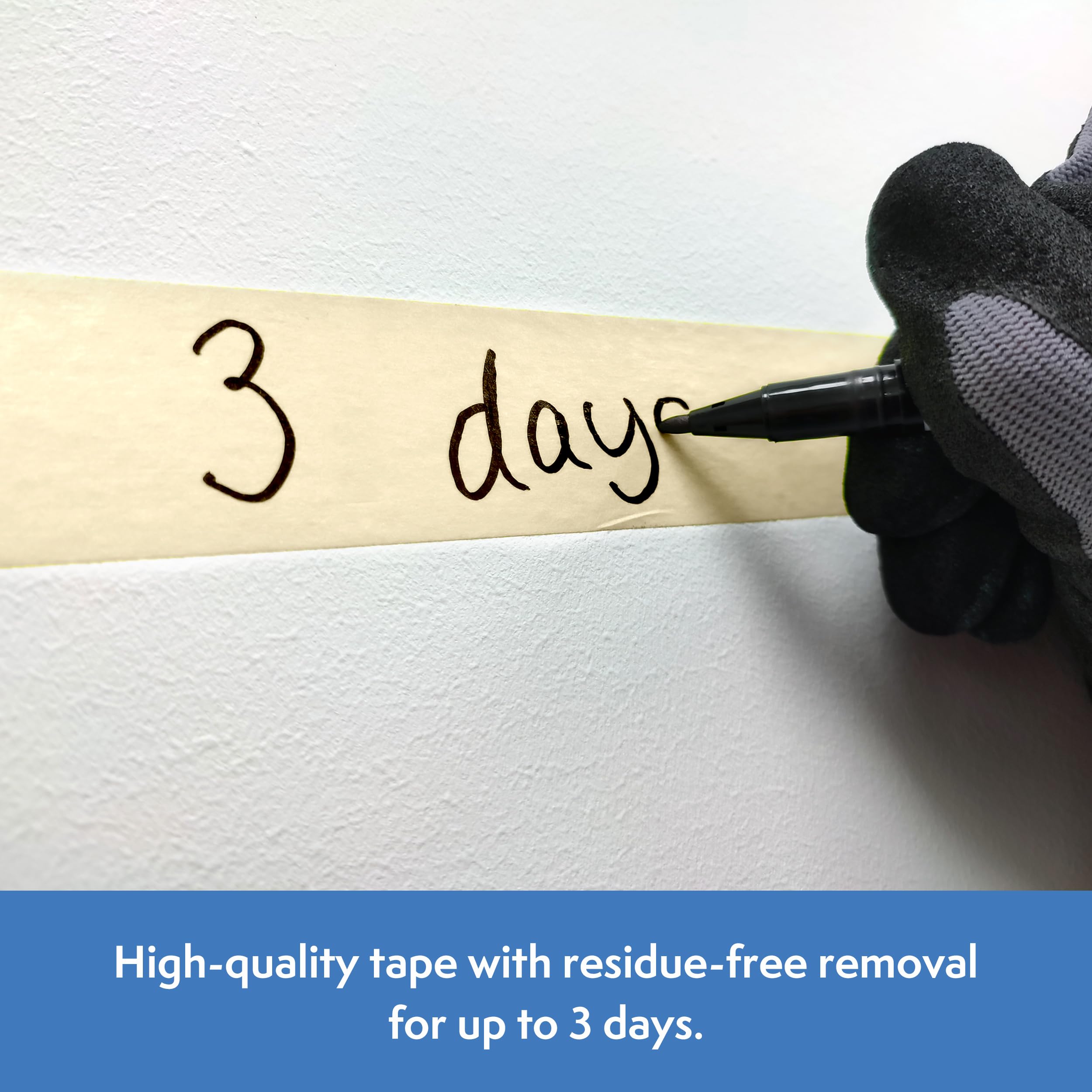 Ruban Adhésif De Masquage Scotch Super, 24 Mm X 50 M - Qualité Expert Plus, Bleu