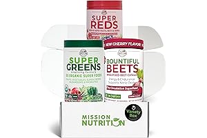 Country Farms Super Greens Powder, Super Reds Powder, Bountiful Beets Powder: Energizing...
