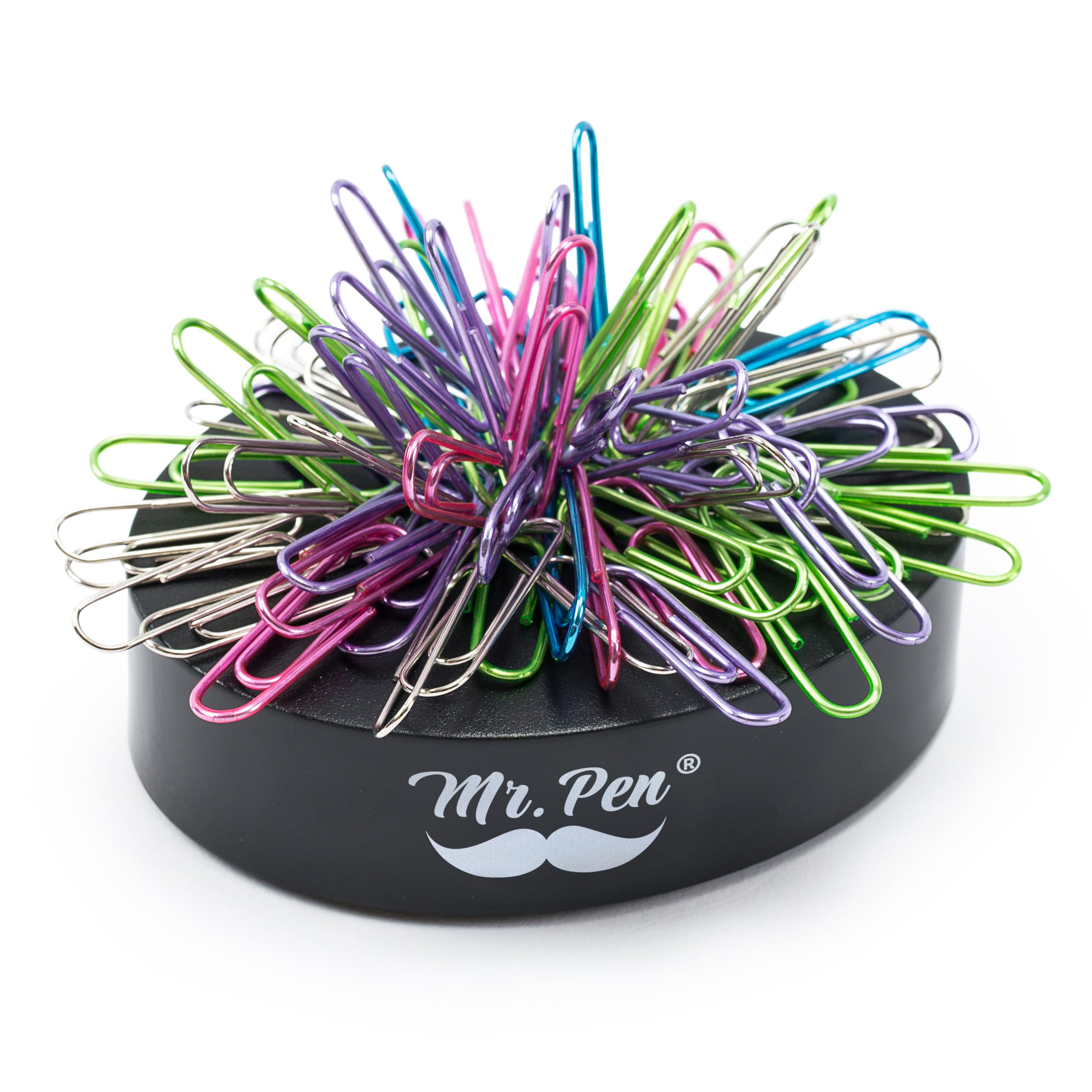 Mr. Pen- Magnetic Paper Clip Holder Magnetic,100 Pieces, Paperclip Holders for Desk, Paper Clip Dispenser, Paper Clips Holder