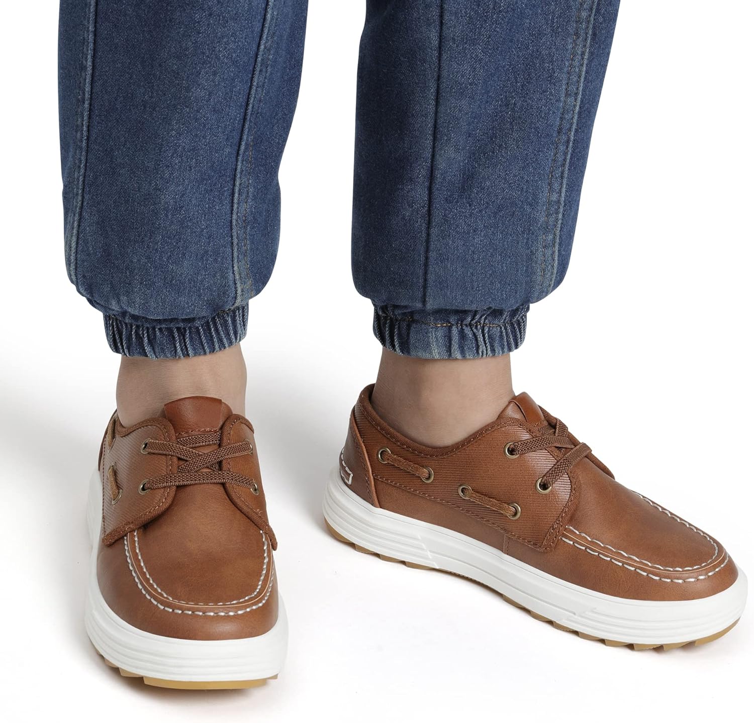 Bruno Marc Boy's Boat Shoes Slip on Loafers Dress Casual School Shoes - Image 2