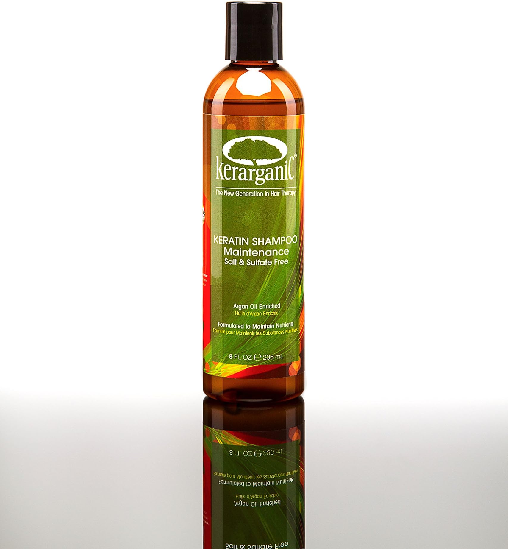 Amazon.com: Tratamiento orgánico de queratina, champú sin sal y sulfato, 8  onzas líquidas : Belleza y Cuidado Personal