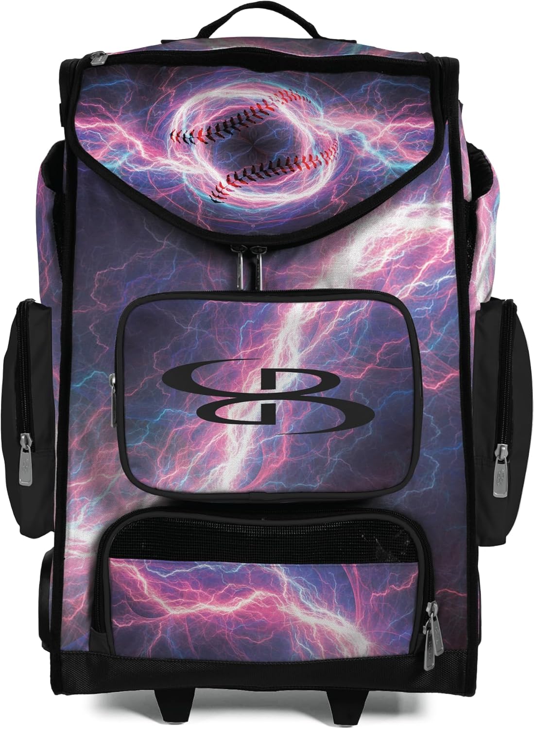 Boombah Ultrapack Hybrid Rolling Bat Bag - Wheeled & Backpack Version - The Natural 2 Multi
