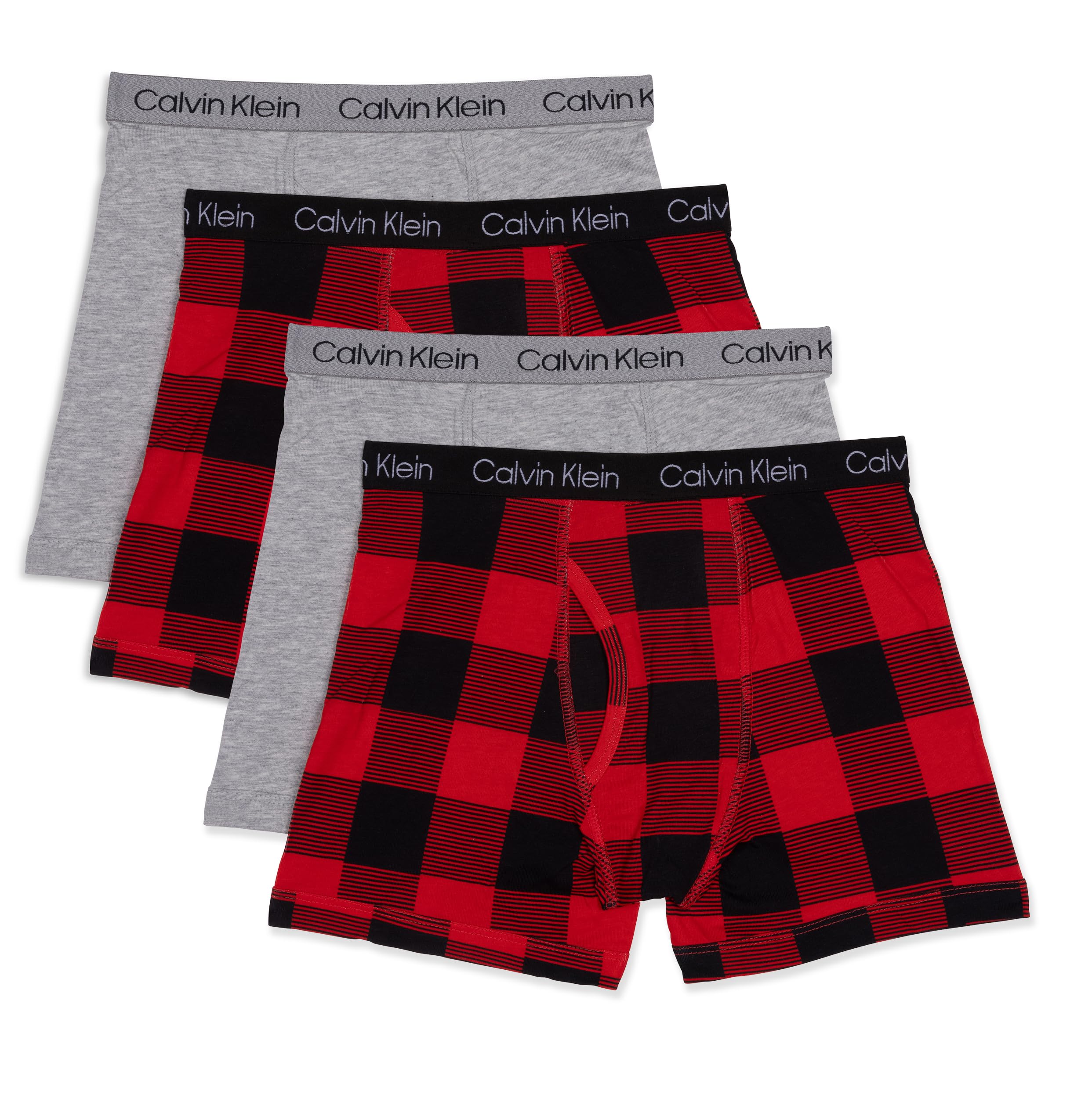 Calvin Klein Boys' Underwear Four Pack Boxer Brief Value Pack