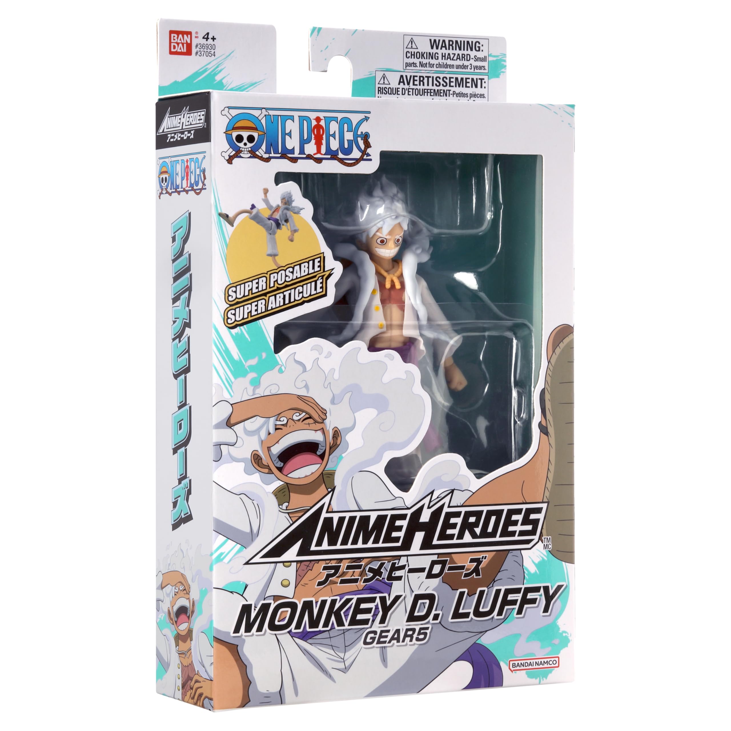 ANIME HEROES Jednoczęściowa figurka Monkey D. Luffy Gear 5