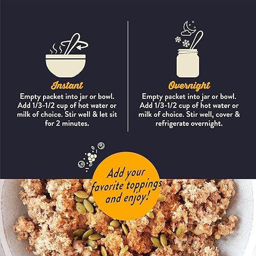 Vista 42 de Wella Alternativa de avena de cereales, cereales calientes sin gluten, cereales calientes para desayuno, paleo orgánico sin granos, superalimento