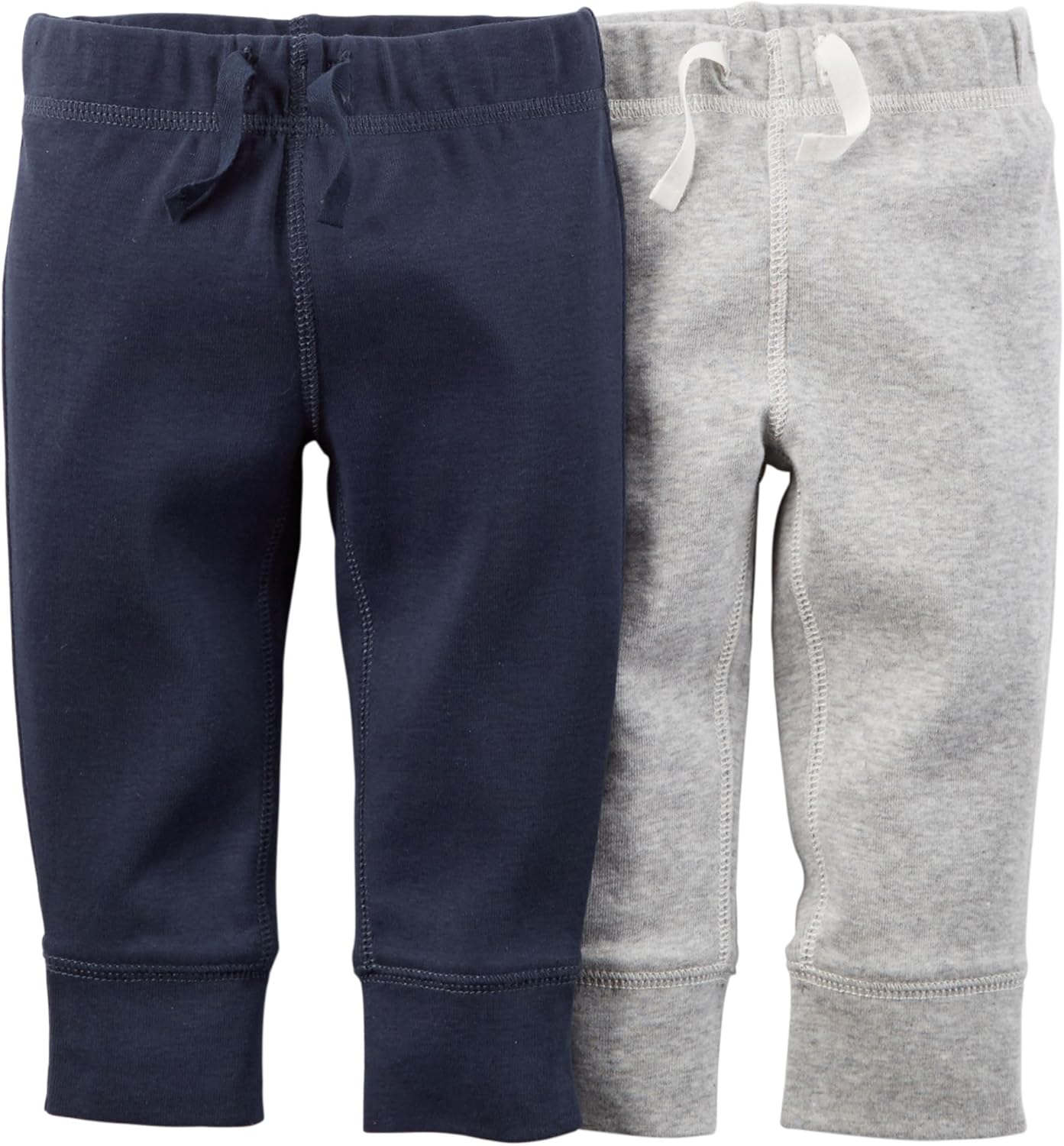 Carter's Baby Boys' 2 Pack Pants (Baby) - Navy/Gray - 3M