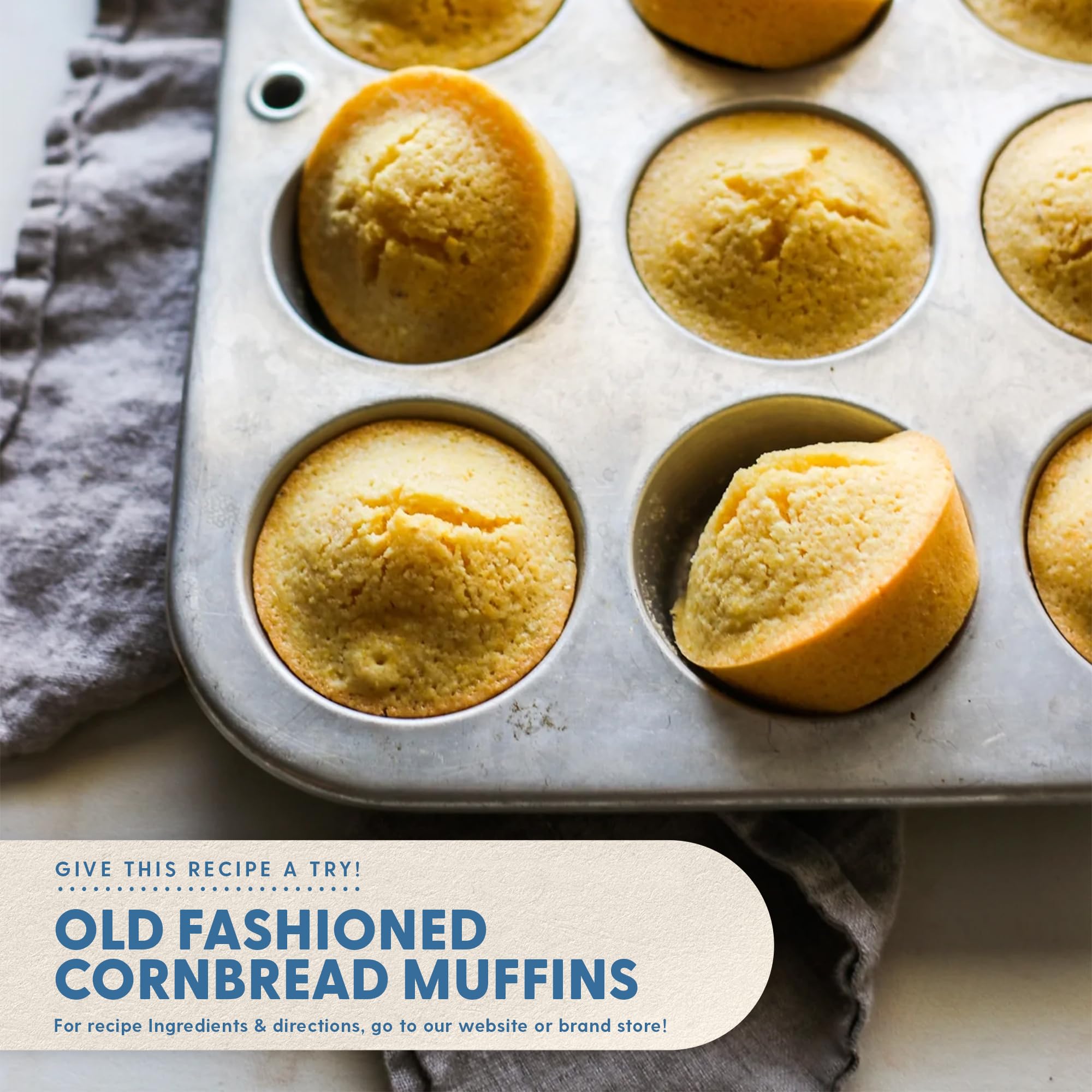 Pamela's Products Gluten Free Cornbread & Muffin Mix , 12 Ounce Bags (Pack of 6)