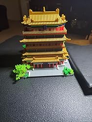 Amazon.com: wriyvngs Chinese Architecture Micro Building Blocks Set ...