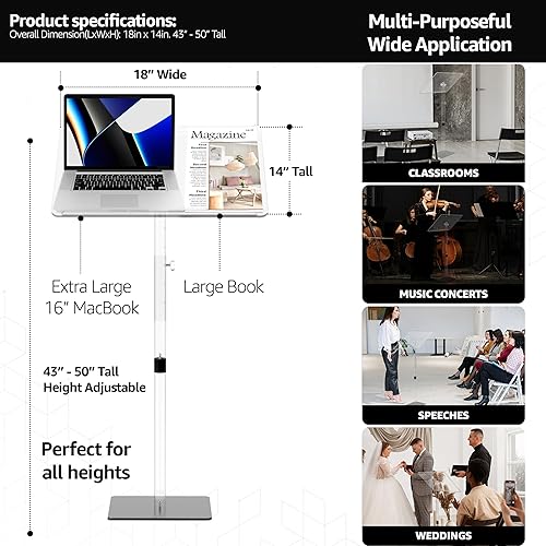 Miniatura 6 de Protector de plexiglás en forma de L para escritorio, divisor portátil de acrílico, barrera protectora de plástico para encimera, escritorio y cajero