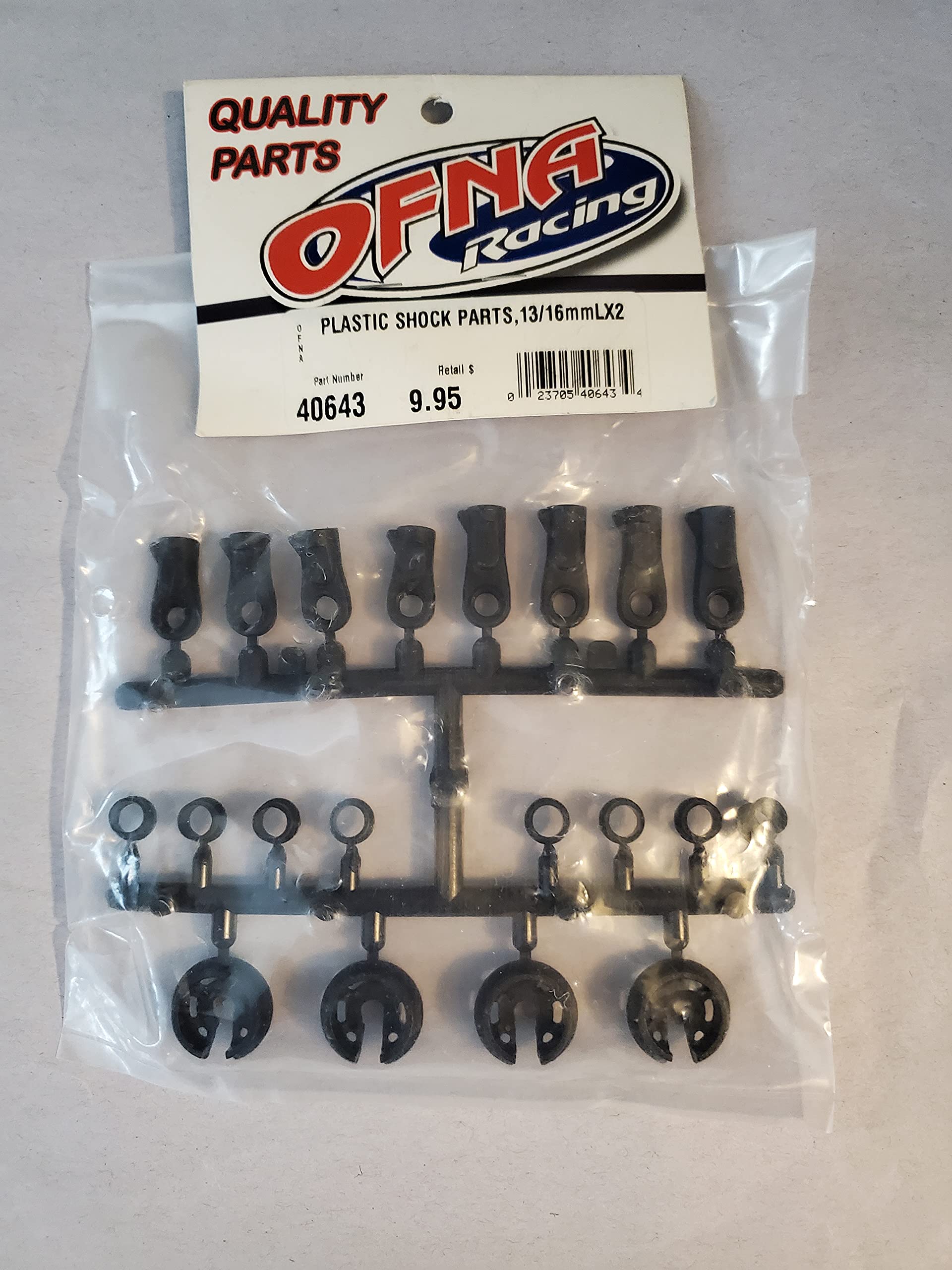 OFNA Racing Plastic Shock Parts Set 13/16 mm LX2 40643