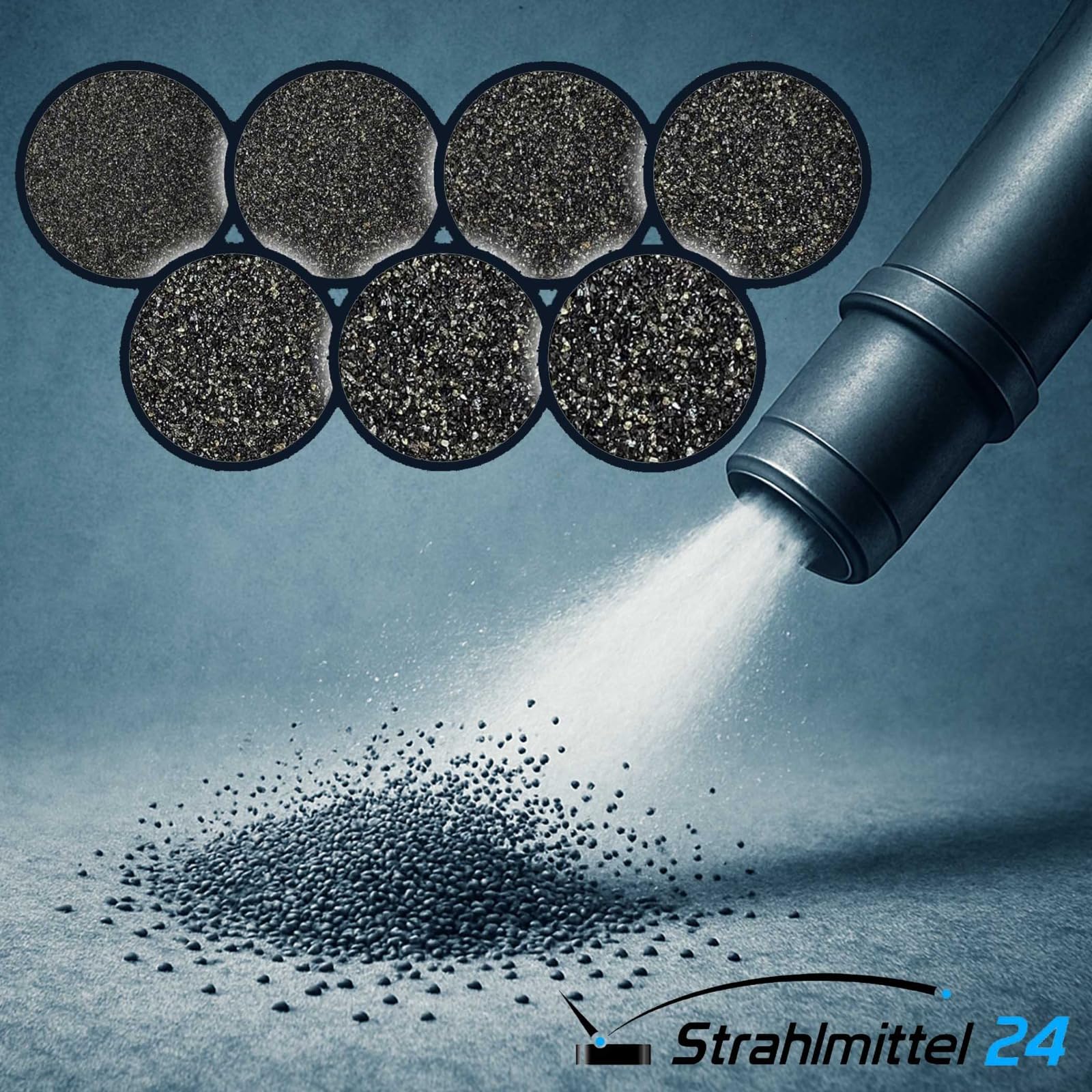 25 KG STRAHLMITTEL ASILIKOS STRAHLSAND STRAHLMITTEL DEUTSCHER HERSTELLER 0,2-1,4 MM