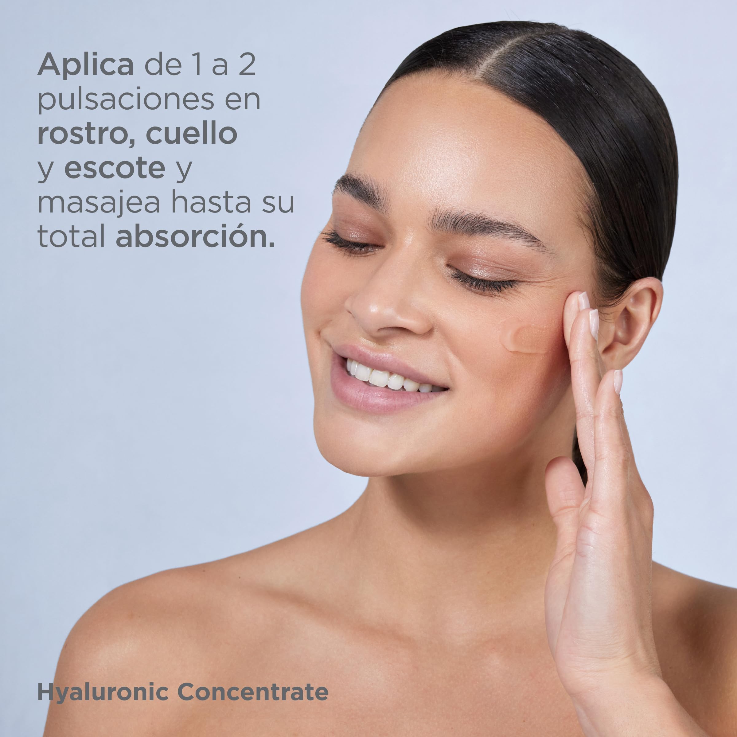 Isdinceutics Hyaluronic Concentrate, Sérum Facial Ligero y Ultrahidratante, con Ácido Hialurónico - 30ml